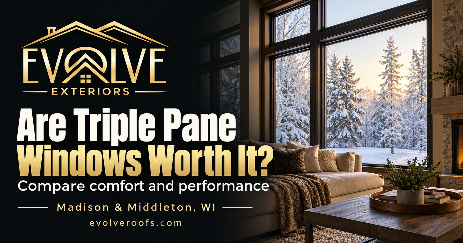 Are triple pane windows worth it in Madison and Middleton WI?
